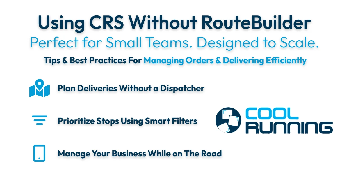 Using CRS With No Dispatch Team